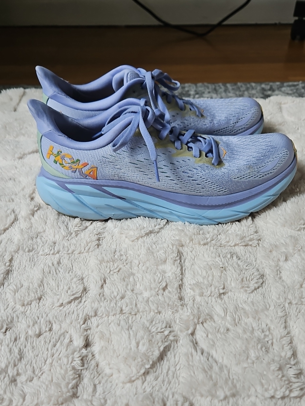 Hoka Women's Clifton 8 Baby Lavender Road Runners
